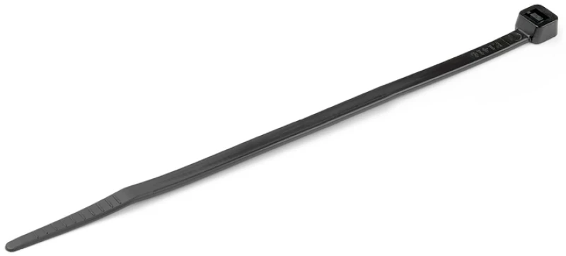 POWERTECH δεματικά καλωδίων TIES-046, 150x3.6mm, μαύρα, 100τμχ