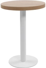 vidaXL Τραπέζι Bistro Ανοιχτό Καφέ 60 εκ. από MDF 60 x 75 cm Καφέ