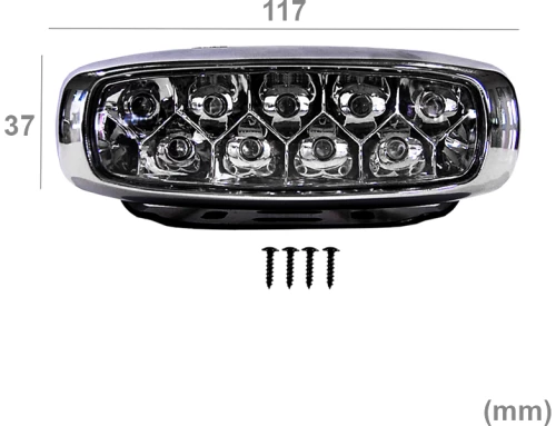 ΠΡΟΒΟΛΕΙΣ PL253- LED ΜΠΛΕ 12V