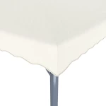 vidaXL Κιόσκι Κρεμ 300 x 300 εκ. Αλουμινίου N/A Κρεμ