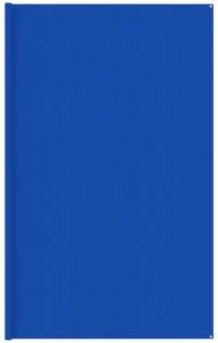 vidaXL Χαλί Σκηνής Μπλε 400 x 400 εκ. από HDPE 400 x 400 cm