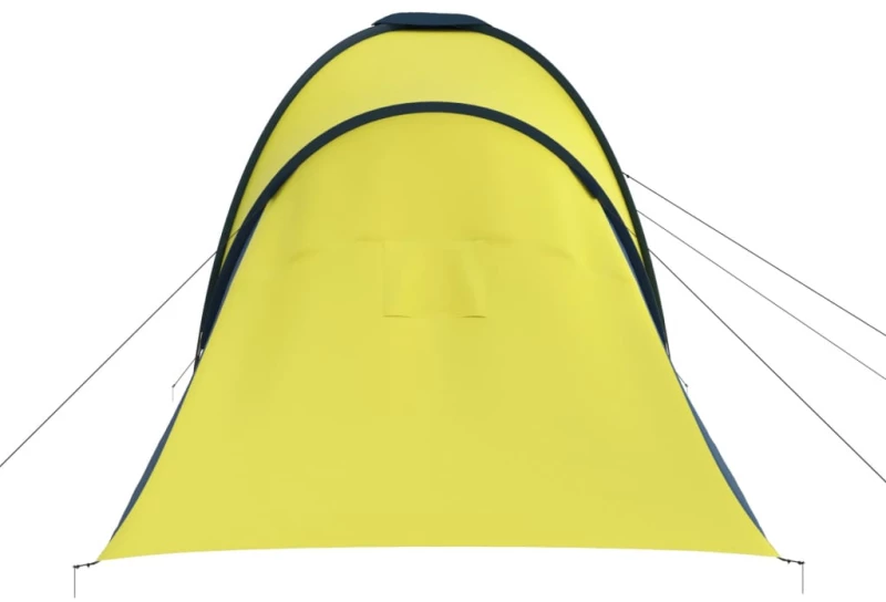 vidaXL Σκηνή Camping 6 Ατόμων Μπλε / Κίτρινο N/A Μπλε
