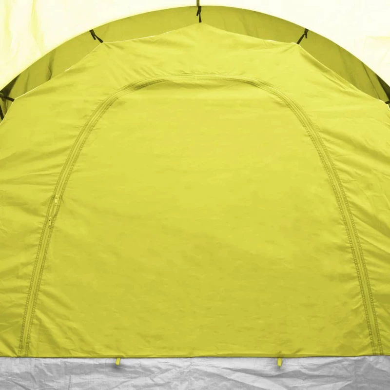 vidaXL Σκηνή Camping 6 Ατόμων Μπλε / Κίτρινο N/A Μπλε