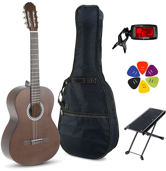 Gewa Concert Basic 4/4, Satin Brown - Basic Set