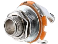 GMi Output Jack - Mono, Chrome
