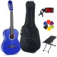 Gewa Concert Basic 4/4, Satin Blue - Basic Set