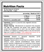 VITAMIN C - (60caps) (GoldTouch Nutrition)