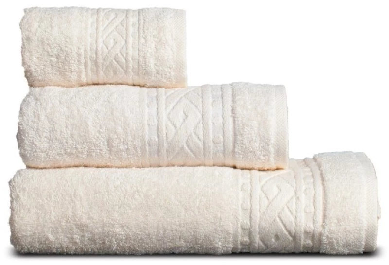 ΠΕΤΣΕΤΑ ΠΡΟΣΩΠΟΥ  50x90cm RAYAN CREAM 20985 02.01215 SB Home