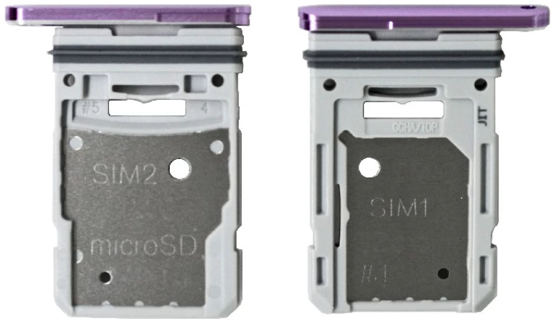 Βάση Κάρτας Sim Samsung SM-G780F Galaxy S20 Μωβ Original GH98-46007C