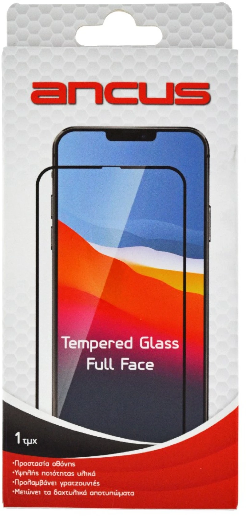 Tempered Glass Ancus Full Face Resistant Flex 9H για Xiaomi Poco M3 Pro 5G/Redmi Note 10 5G
