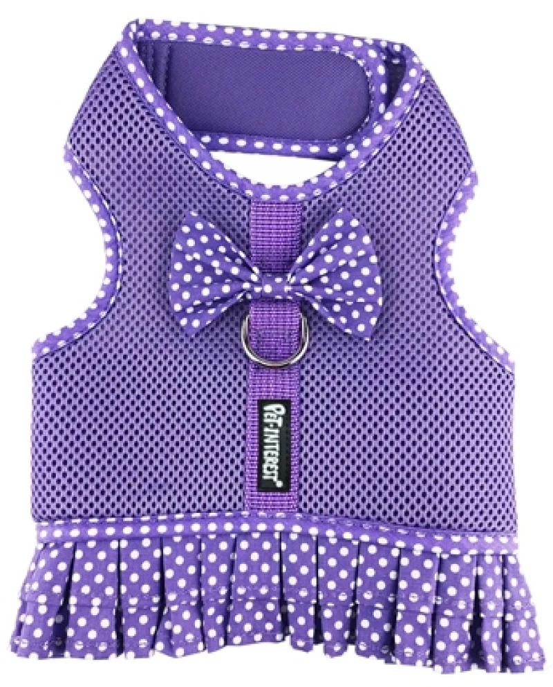 ΣΑΜΑΡΑΚΙ ΓΙΛΕΚΟ ΣΚΥΛΟΥ MESH HARNESS ΦΟΥΣΤΑ ΜΩΒ ΠΟΥΑ XSMALL 10x28-40cm