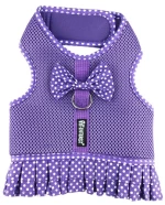 ΣΑΜΑΡΑΚΙ ΓΙΛΕΚΟ ΣΚΥΛΟΥ MESH HARNESS ΦΟΥΣΤΑ ΜΩΒ ΠΟΥΑ XSMALL 10x28-40cm