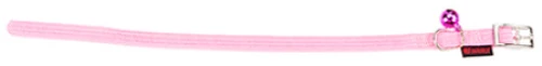 Περιλαίμιο Γάτας Pet Interest Stretch Line 10x19-33cm Ροζ