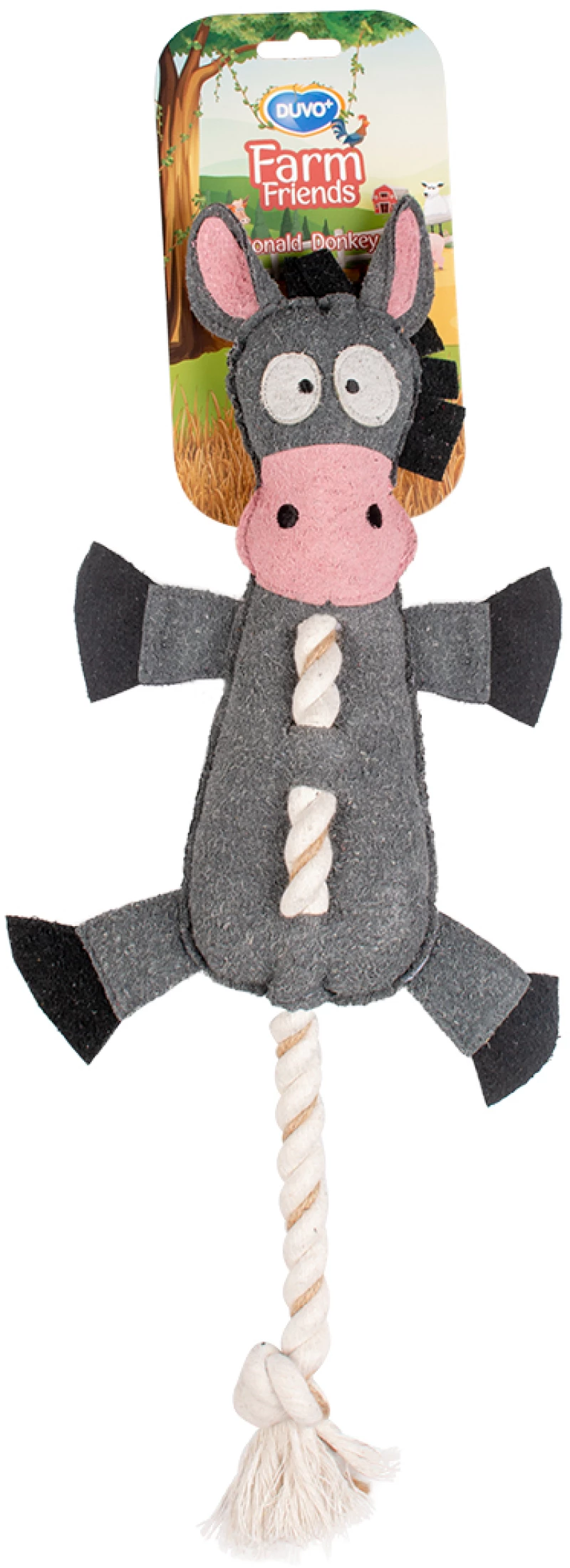 Παιχνίδι Σκύλου Duvo Farm Friends Donald the Donkey 49cm