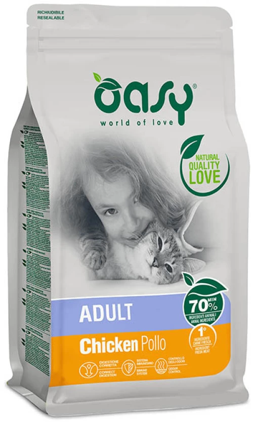 Oasy Cat Adult Chicken 1,5kg