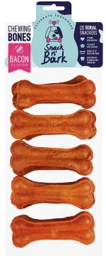 Κόκκαλα Celebrate Snack N Bark 8cm (20gr x 10τμχ) με γεύση Bacon