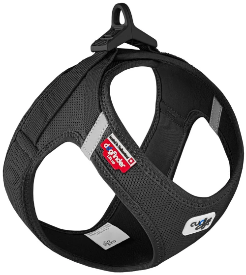Σαμαράκι Curli Clasp Air-Mesh Black Medium 43-49cm