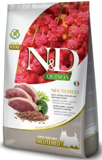 N&D QUINOA MINI NEUTERED DUCK  2,5kg
