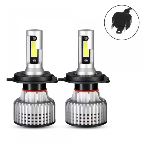 NOVSIGHT H4 LED 12V24V 72W 10000LM 6500K IP68 A500 N12 2 x 36W