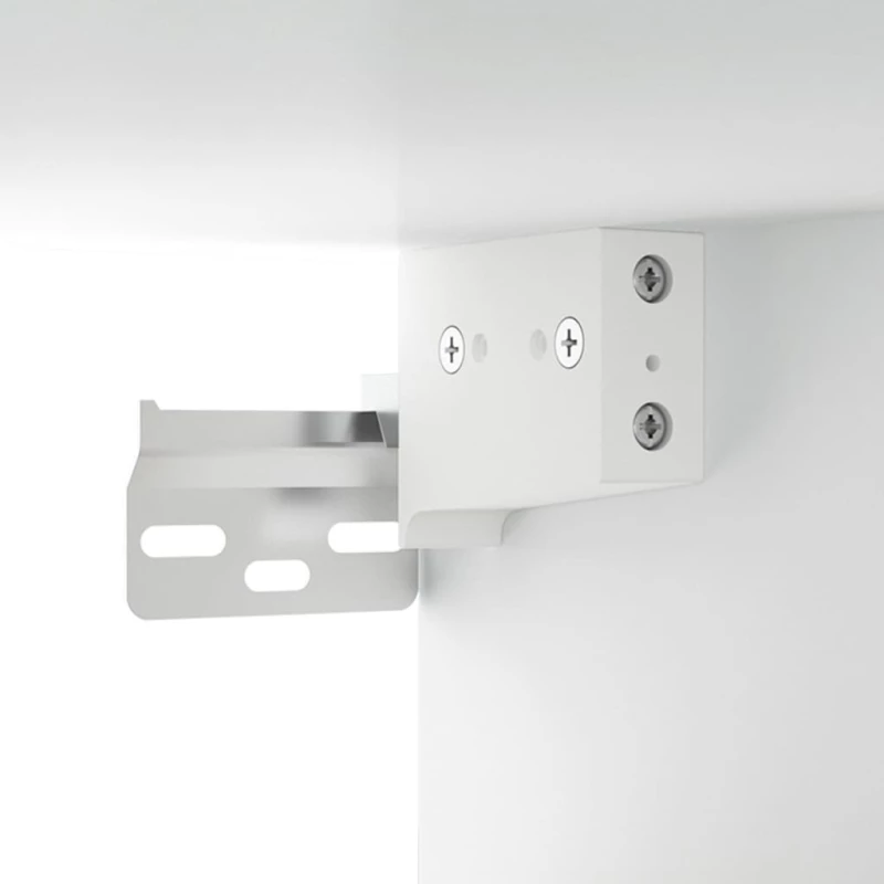 vidaXL Κομοδίνα Επιτοίχια 2 τεμ. Λευκά 34 x 30 x 20 εκ. N/A Λευκό