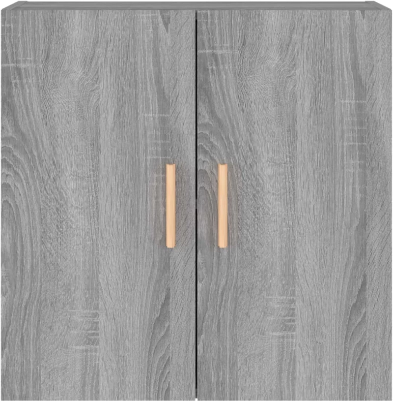 vidaXL Ντουλάπι Τοίχου Γκρι Sonoma 60x30x60 εκ. Επεξεργασμένο Ξύλο N/A Γκρι