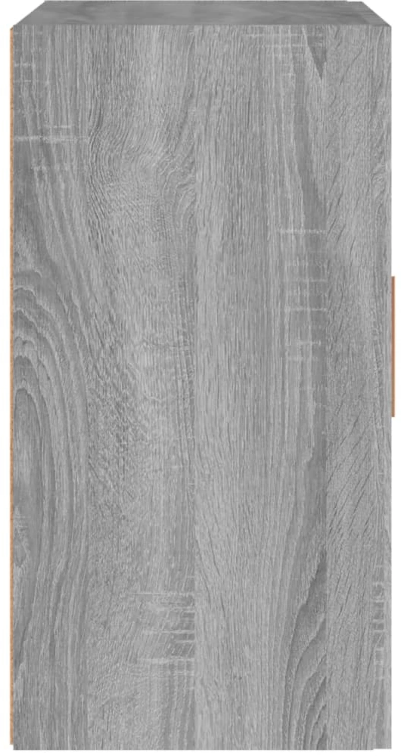 vidaXL Ντουλάπι Τοίχου Γκρι Sonoma 60x30x60 εκ. Επεξεργασμένο Ξύλο N/A Γκρι