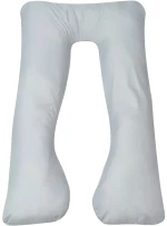 vidaXL Μαξιλάρι Εγκυμοσύνης Γκρι 90 x 145 εκ. 90 x 145 cm Γκρι