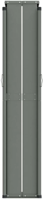 vidaXL Σκίαστρο Πλαϊνό Συρόμενο Μαύρο 200 x 1200 εκ. 200 x 1200 cm Μαύρο