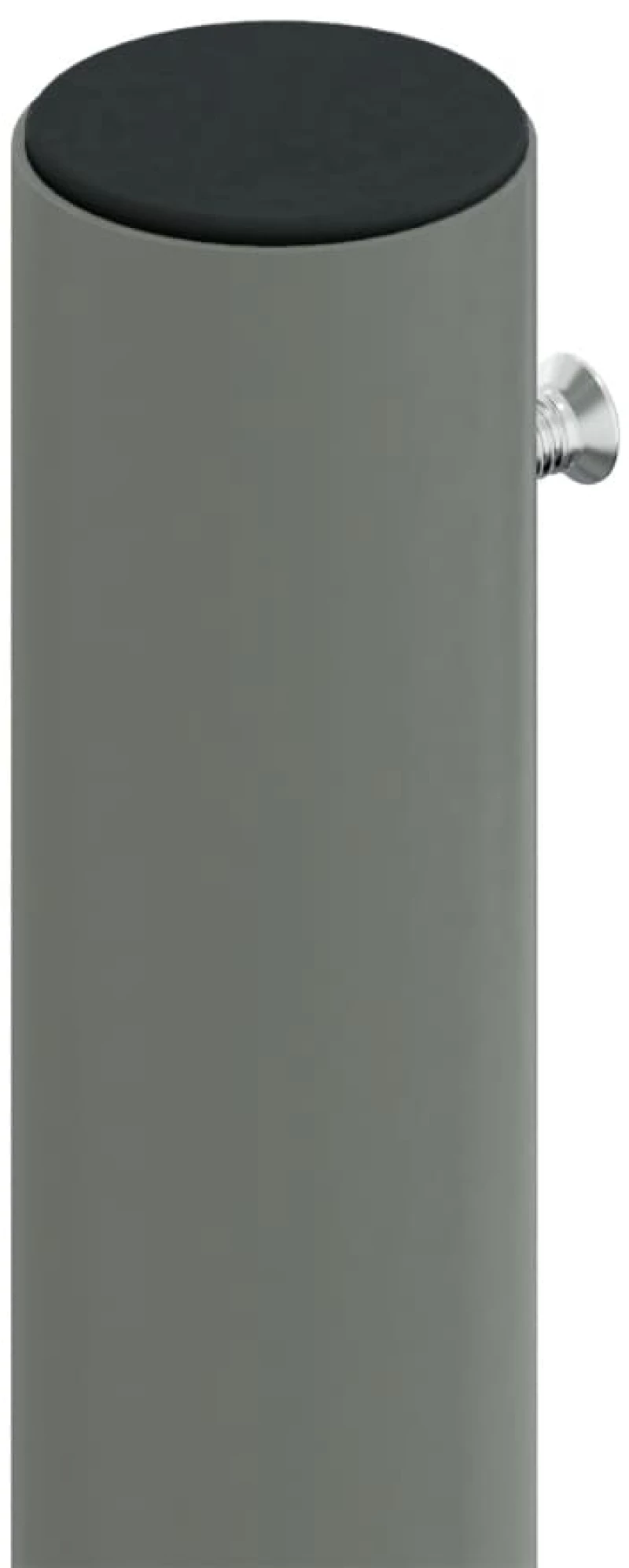 vidaXL Σκίαστρο Πλαϊνό Συρόμενο Μαύρο 200 x 1200 εκ. 200 x 1200 cm Μαύρο