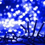vidaXL Φωτάκια Cluster με 3000 LED Μπλε 23 μ. από PVC 23 m