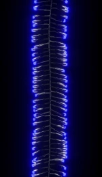 vidaXL Φωτάκια Cluster με 3000 LED Μπλε 23 μ. από PVC 23 m