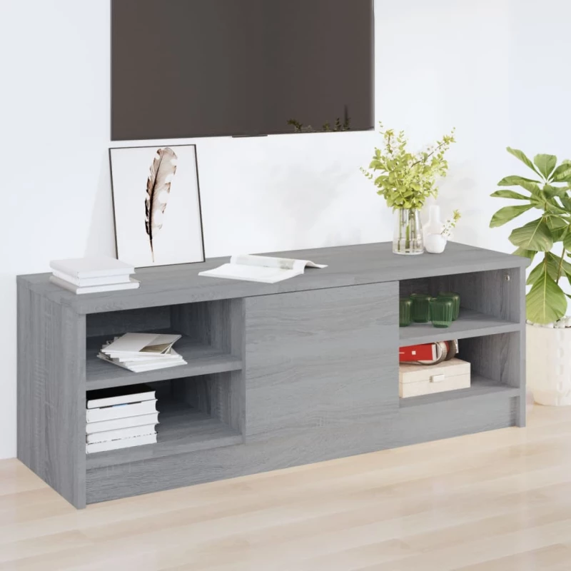 vidaXL Έπιπλο Τηλεόρασης ΓκριSonoma102x35,5x36,5εκ. Επεξεργασμένο Ξύλο N/A Γκρι
