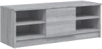 vidaXL Έπιπλο Τηλεόρασης ΓκριSonoma102x35,5x36,5εκ. Επεξεργασμένο Ξύλο N/A Γκρι