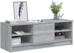 vidaXL Έπιπλο Τηλεόρασης ΓκριSonoma102x35,5x36,5εκ. Επεξεργασμένο Ξύλο N/A Γκρι