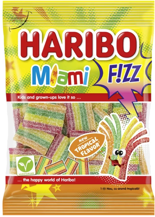 HARIBO ζελεδάκια Miami Fizz, 85g