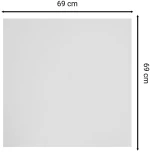 Επιφάνεια τραπεζιού PWH-0005 pakoworld HPL wenge 69x69εκ