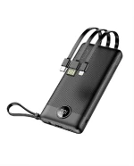 External battery POWER BANK VEGER C10 10000mAh (USB,USB-A,Type-C,MicroUSB,lightning) black
