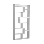 ΒΙΒΛΙΟΘΗΚΗ GRETEL ΛΕΥΚΗ 90x22x182 εκ. HM8865.01 (Η τιμή αφορά το 1 τεμάχιο)