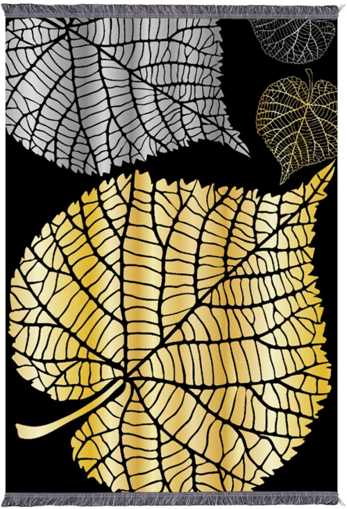 ΧΑΛΙ ΣΑΛΟΝΙΟΥ ΜΕ ΚΡΟΣΙΑ JOSIANE ΦΥΛΛΑ HM7723.39 180X280 εκ. (Η τιμή αφορά το 1 τεμάχιο)