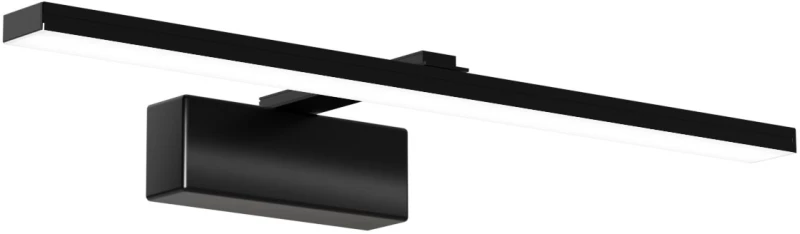 Φωτιστικό Τοίχου Led 9W 4000K 1000Lm Μαύρο 35x13x3cm