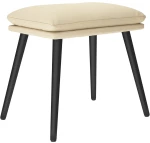 vidaXL Υποπόδιο Κρεμ 45 x 29,5 x 39 εκ. Υφασμάτινο N/A Κρεμ