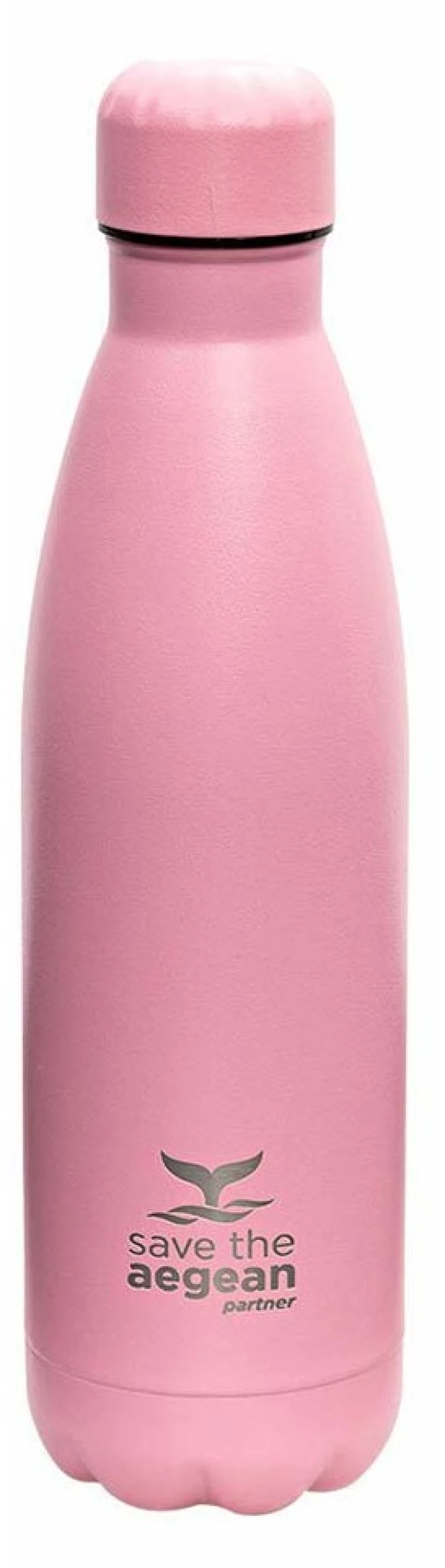 Estia Travel Flask Save The Aegean Μπουκάλι Θερμός Blossom Rose 500ml