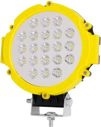 GloboStar® 85411 PRO Series Προβολέας Εργασίας Κίτρινος - Working Light για Αυτοκίνητα & Φορτηγά LED CREE XBD 63W 6300lm DC 10-30V Αδιάβροχος IP65 Ψυχρό Λευκό 6000K