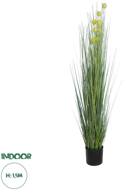 GloboStar® Artificial Garden CRASPEDIA GRASS 20112 Τεχνητό Διακοσμητικό Φυτό Κρασπέδια Υ150cm