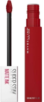 Maybelline Superstay Matte Ink Spiced Reds Edition Lipstick 5ml - 340 Exhilarator