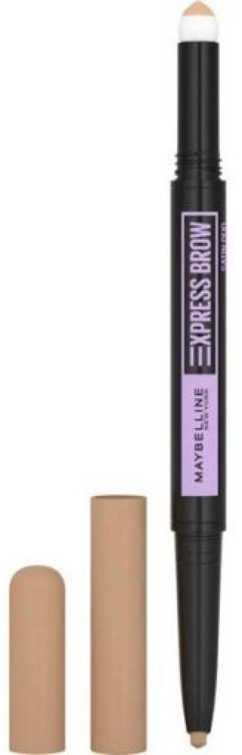 Maybelline Express Brow Satin Duo 2 In 1 Pencil & Powder - 04 Dark Brown