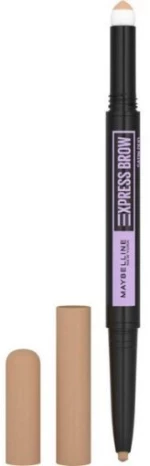 Maybelline Express Brow Satin Duo 2 In 1 Pencil & Powder - 04 Dark Brown