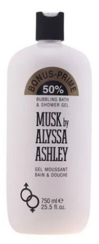 Alyssa Ashley Musk Βath & Shower Gel 750ml