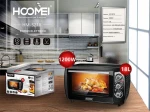 Ηλεκτρικό Φουρνάκι 18lt Χωρίς Εστίες Hoomei HM-5218