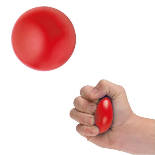 254594 Μπαλάκι antistress κόκκινο O5,6εκ. (ΣΕΤ 6 ΤΕΜΑΧΙΩΝ)